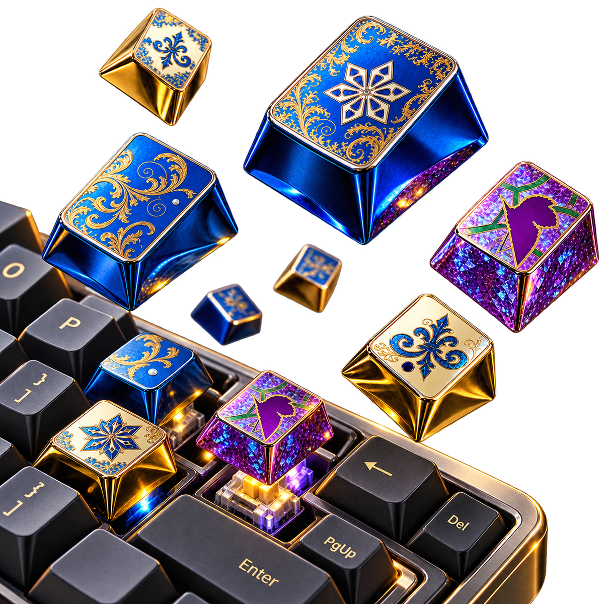 Titanium Keycaps